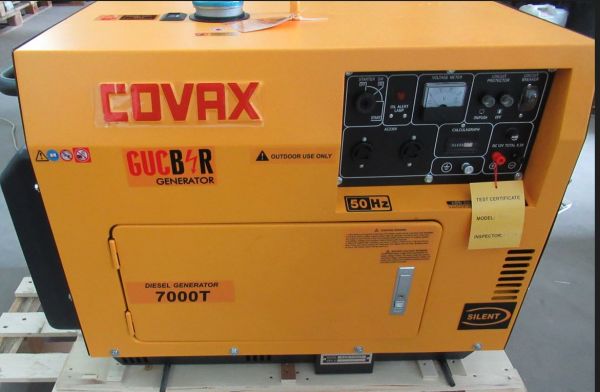 Портативний дизельний генератор Covax 7000T GUCBIR